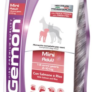 GEMON גמון מיני סלמון לכלב בוגר 3 ק"ג