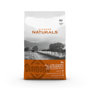 דיאמונד נטורלס לכל שלבי החיים עוף ואורז מדיום 15 קג