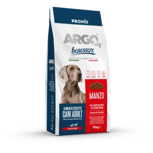 ארגו דוג וולנס בקר לכלב בוגר 15 קג