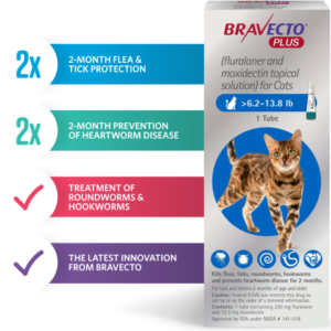 ברבקטו פלוס לחתול 2.8-6.25 קג