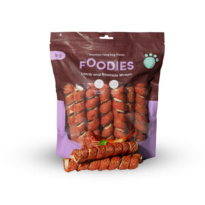 חטיף פודיס גלילת כבש ועור בקר 1 ק"ג